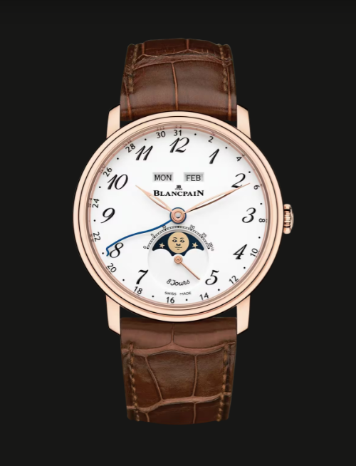 Blancpain Villeret Quantième Complet 8 Jours Replica Watch 6639A 3631 55B